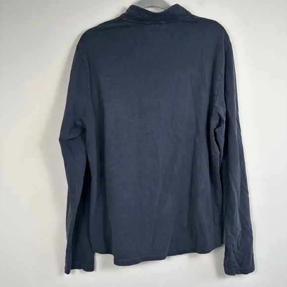 Marine Layer 1/4 Zip Sweater Medium Slate - Picture 2 of 6
